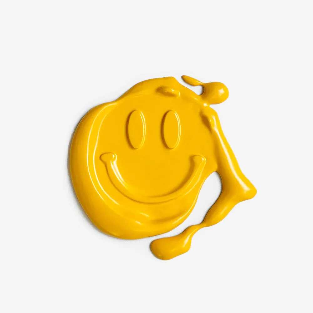 CJ Hendry, ‘Commander (Cheese)’, 08-12-2022, Print, Each smiley face is sculpted out of resin, Self-released, Numbered, Framed