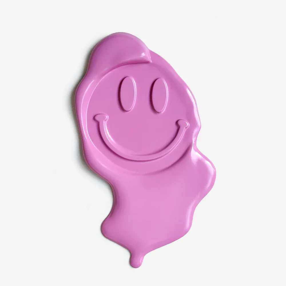 CJ Hendry, ‘Counselor (Cheese)’, 08-12-2022, Print, Each smiley face is sculpted out of resin, Self-released, Numbered, Framed