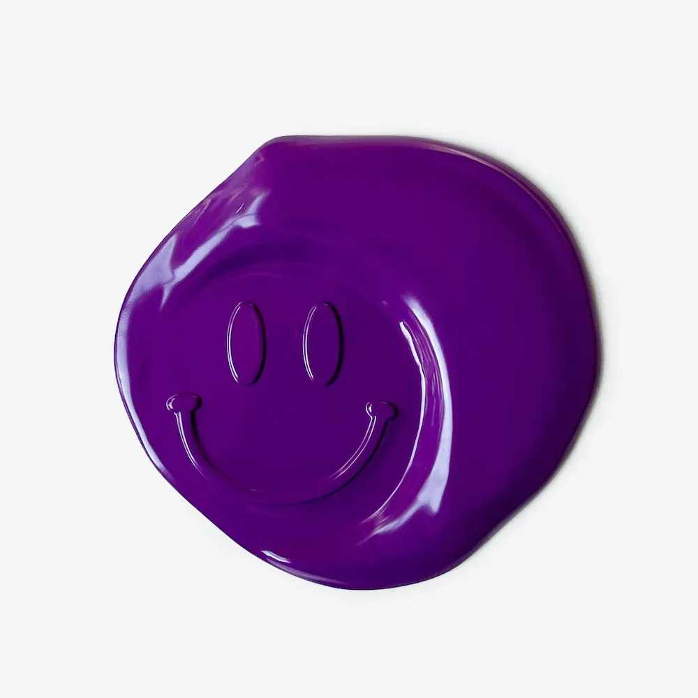 CJ Hendry, ‘Craftsman (Cheese)’, 08-12-2022, Print, Each smiley face is sculpted out of resin, Self-released, Numbered, Framed
