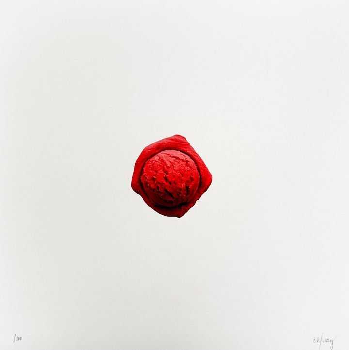 CJ Hendry, ‘Red Ice Cream Scoop’, 2025, Print, Archival Giclée print on 100% cotton 360gsm paper, null, 