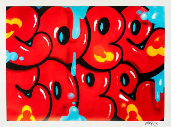 Cope2, ‘Dripping Tags’, 2024, Print, Archival pigment print on 305gsm Moab Juniper Baryta Rag, null, Numbered