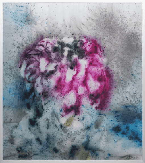 Cai Guo-Qiang, ‘Snow Lotus No. 1’, 2024, Print, Double-layered UV pigment print on mirrored Dibond and polycarbonate, Avant Arte, Numbered