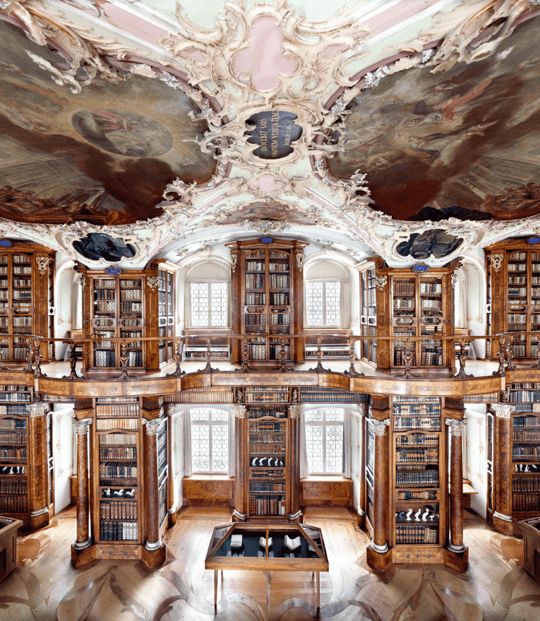 Candida Höfer, ‘Stiftsbibliothek St.Gallen I’, 2021, Print, Inkjet print, null, 