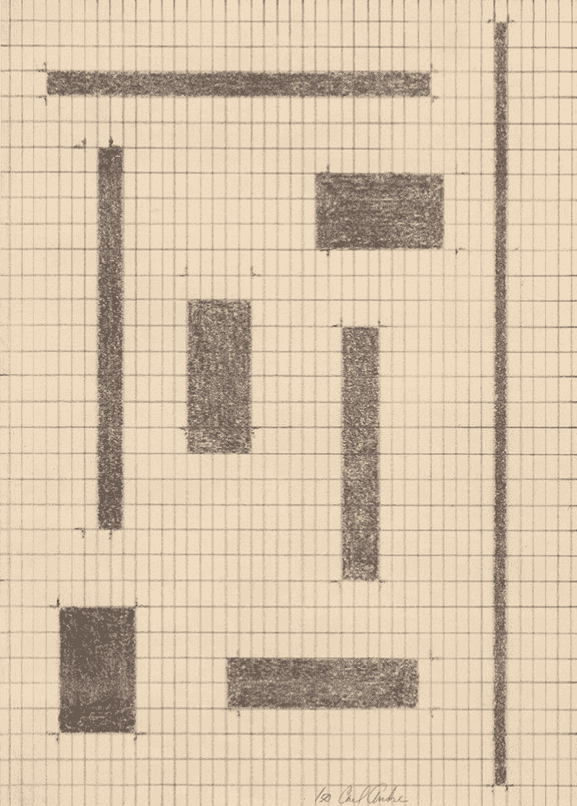 Carl Andre, ‘Untitled (Equivalents)’, 1968, Print, Mounted offset lithograph, null, Numbered