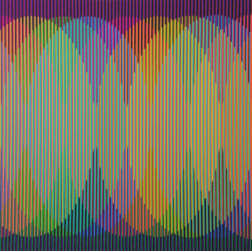 Carlos Cruz-Diez, ‘Addition Chromatique Pequeña B’, 2011, Print, Printed Paper, Atelier Cruz-Diez, Numbered