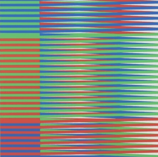 Carlos Cruz-Diez, ‘Couleur Additive Edition Denise René N°7’, 1970, Print, Silkscreen, null, Numbered