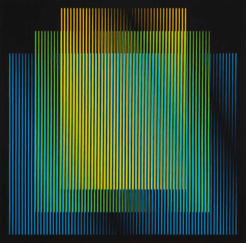 Carlos Cruz-Diez, ‘Couleur Additive Germania, Harmonie B’, 2018, Print, Serigraph, null, Numbered
