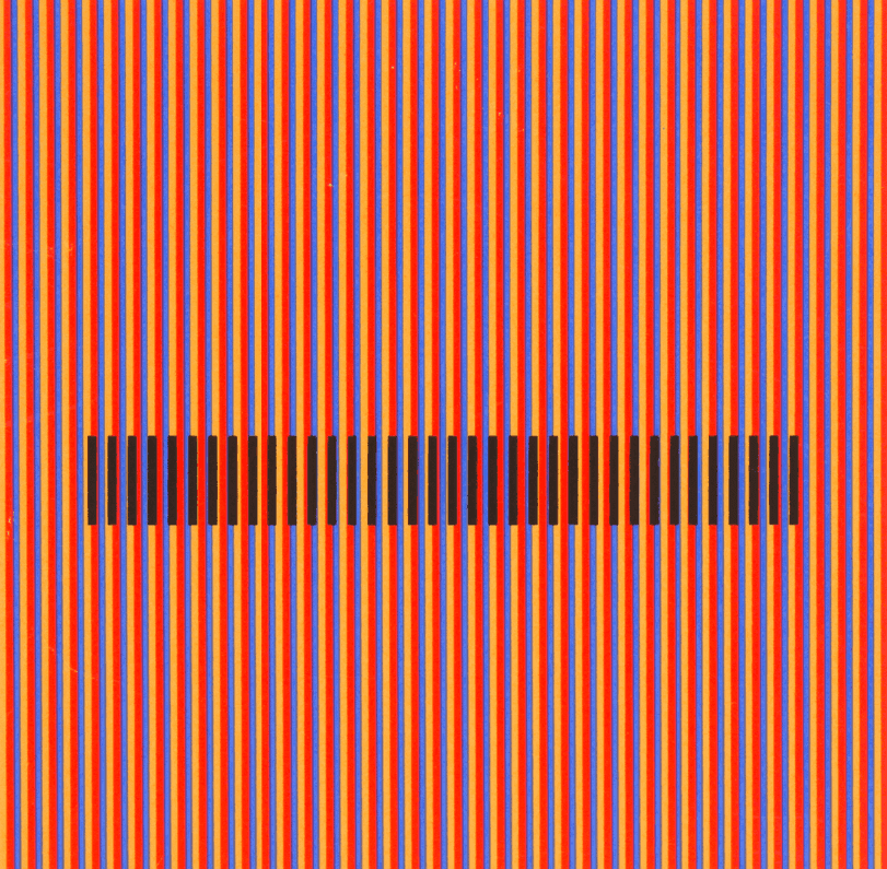 Carlos Cruz-Diez, ‘Inducción Por Cambio de Frecuencia’, 1991, Print, Serigraphy on cardboard, null, Numbered