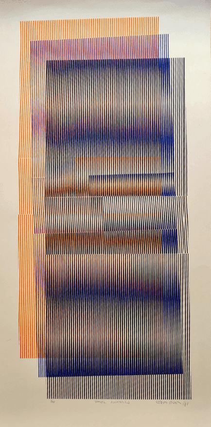 Carlos Cruz-Diez, ‘Sin Titulo 1981’, 1981, Print, Serigraph, unknown publisher, Numbered, Dated