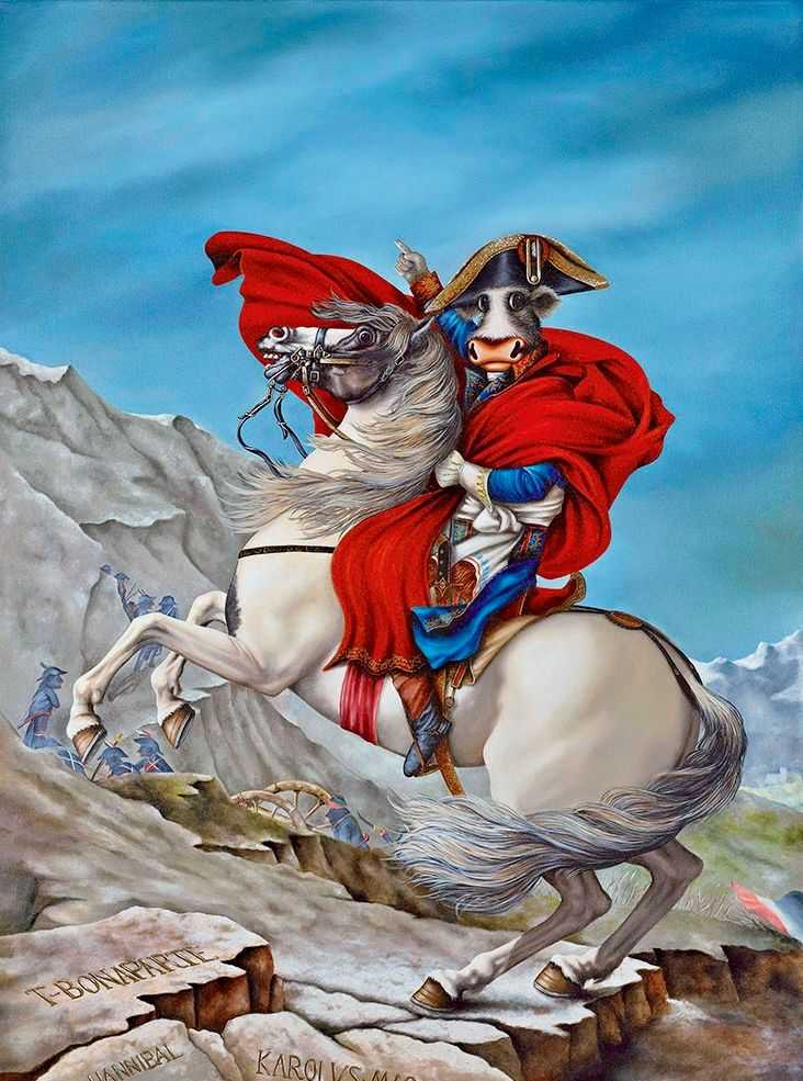 Caroline Shotton, ‘Napoleon T-Bonaparte’, 2017, Print, Fine art print, Castle Fine Art, Numbered