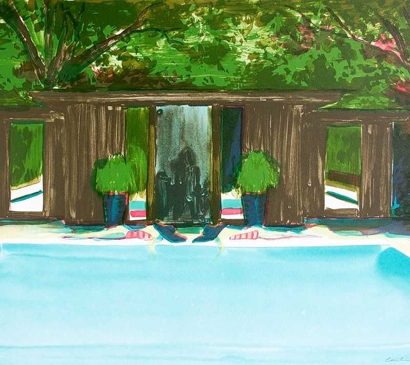 Caroline Walker, ‘Island Resort (Initiations Portfolio)’, 2014, Print, Lithograph on paper, Anat Ebgi Gallery, Numbered