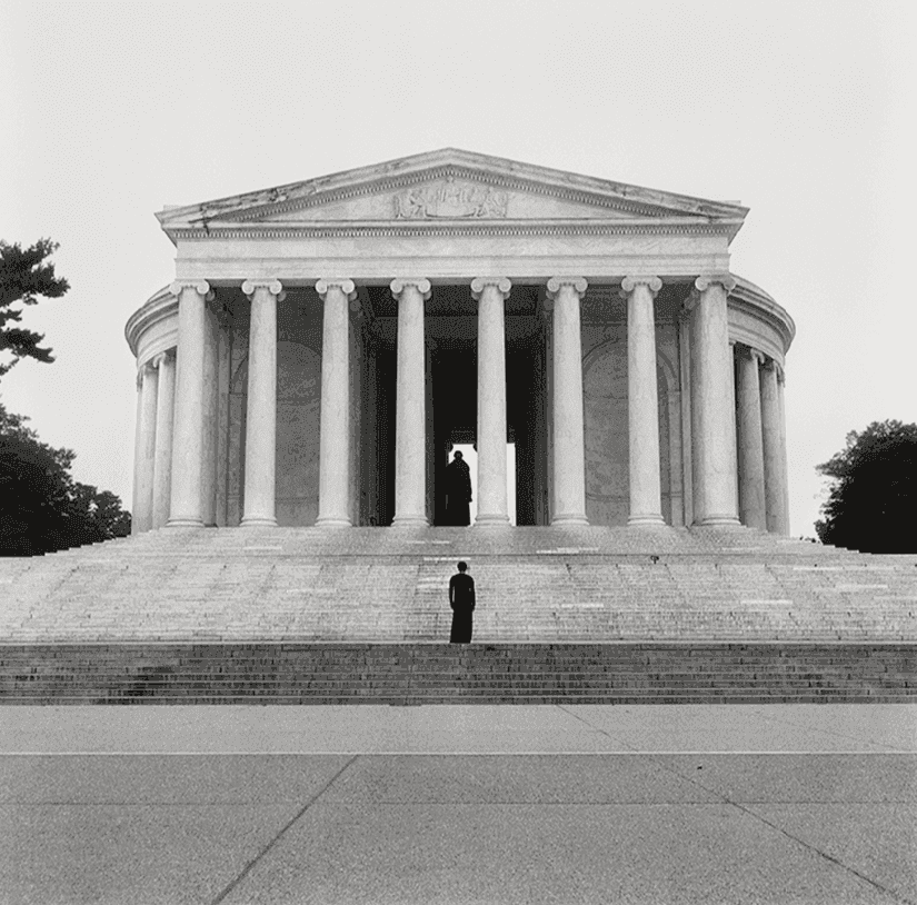 Carrie Mae Weems, ‘Jefferson Memorial’, 2015, Print, Archival Pigment Print on Canson Platine fibre rag 310 gsm paper, Lincoln Center for the Performing Arts, Numbered, Dated