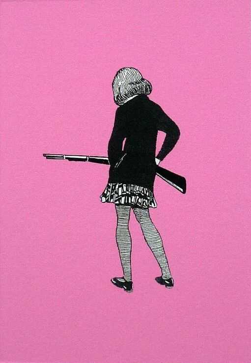 Ceal Warnants, ‘Shotgun Clare (Bright Pink)’, 2010, Print, Archival Inkjet on Somerset Satin Enhanced 330gsm Paper, null, Numbered