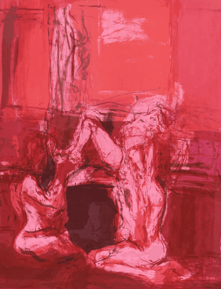 Cecily Brown, ‘Footsie’, 2000, Print, Lithograph, Universal Limited Art Editions, Numbered