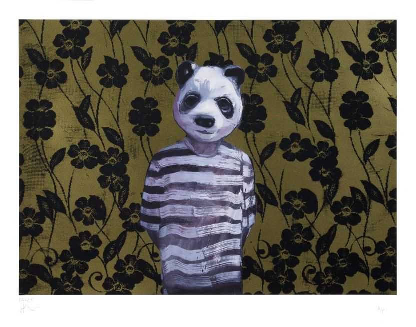 Charming Baker, ‘Half Pint (Gold)’, 2009, Print, Silkscreen varnish and Lascaux gold over archival ink giclee printed on Somerset satin, Jealous Gallery, Numbered