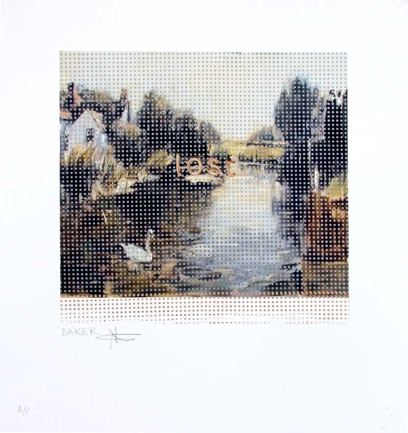 Charming Baker, ‘Lost’, 12-06-2016, Print, Archival Inkjet with a Copper Leaf Overlay on Somerset Satin Enhanced 330gsm Paper, Jealous Gallery, Numbered