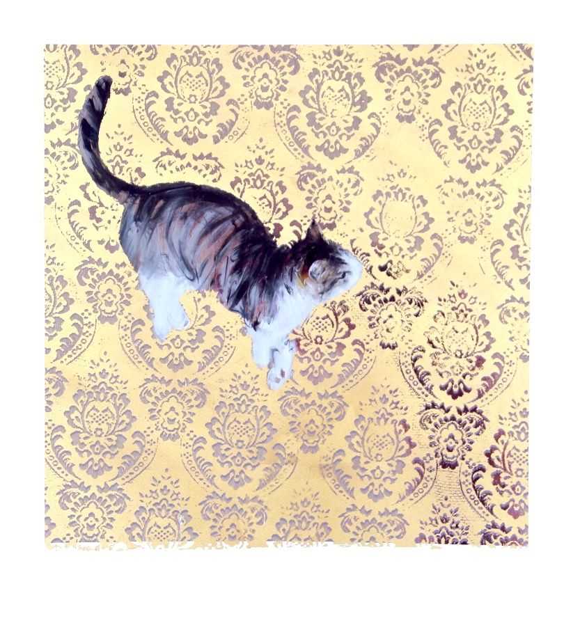 Charming Baker, ‘Sorry (Gold Leaf)’, 30-08-2015, Print, Archival Inkjet with a 1 Colour Screenprint Overlay and 24 carat Gold Leaf on Somerset Satin Enhanced 330gsm Paper, with a Deckled Edge, Jealous Gallery, Numbered