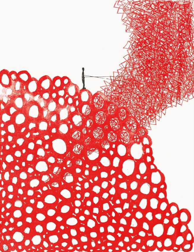 Chiharu Shiota, ‘In Tune with the Universe’, 2020, Print, Lithograph on paper, null, Numbered
