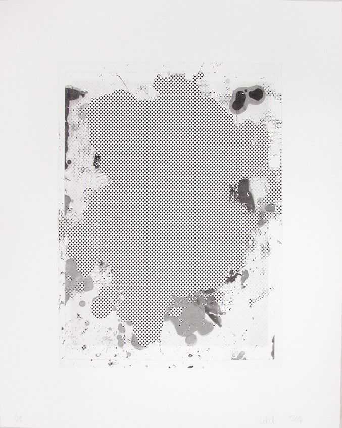 Christopher Wool, ‘Portraits (B&W) 3’, 2014, Print, Lithograph, null, Numbered, Dated
