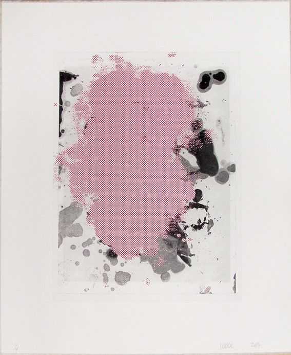 Christopher Wool, ‘Portraits (Red) 1’, 2014, Print, Lithograph on Rives BFK White paper, null, Numbered, Dated