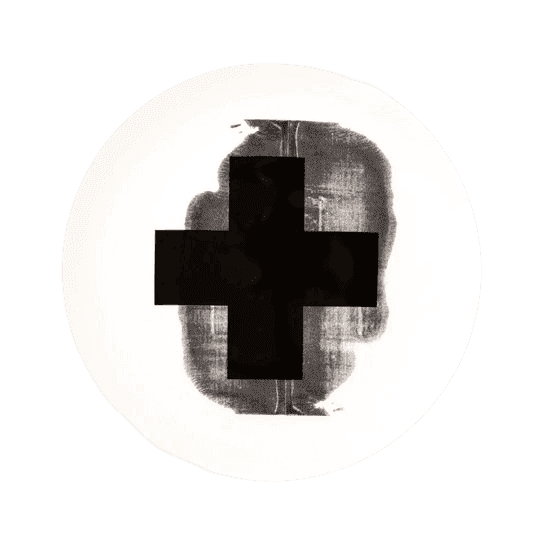 Christopher Wool, ‘Untitled Ceramic Plate’, 2021, Collectible, Fine bone china ceramic plate featuring the artist's famous work. Comes in custom artist box with printed signature., null, 