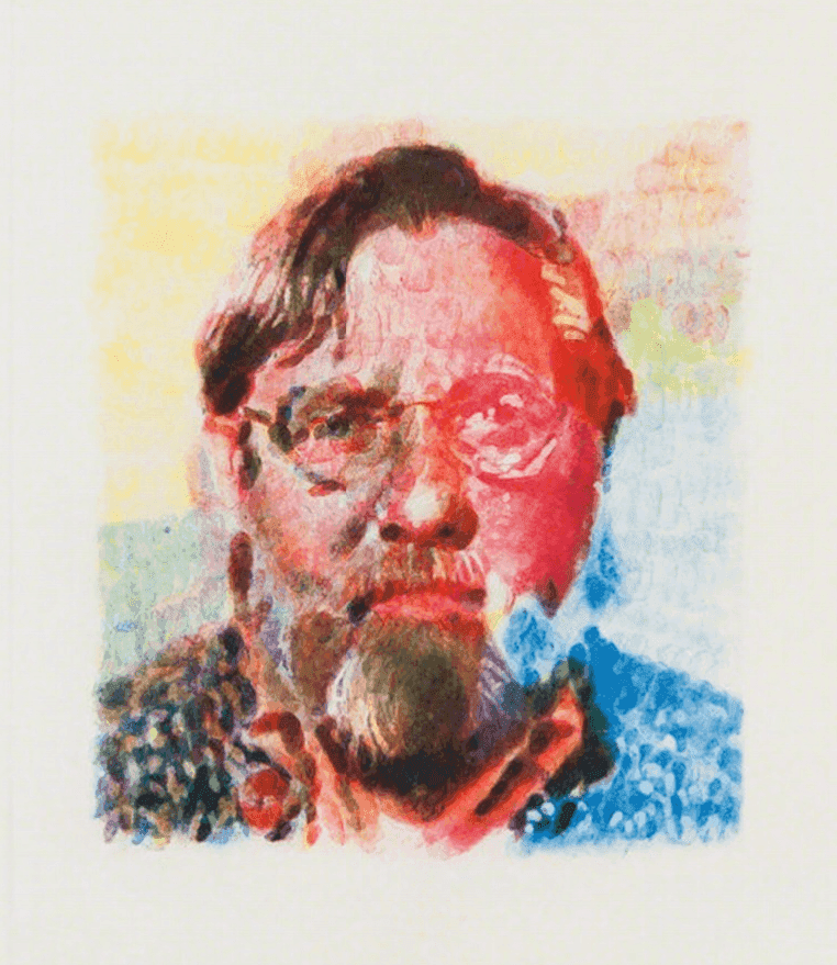 Chuck Close, ‘John II’, 1990, Print, 6-run direct gravure, null, 