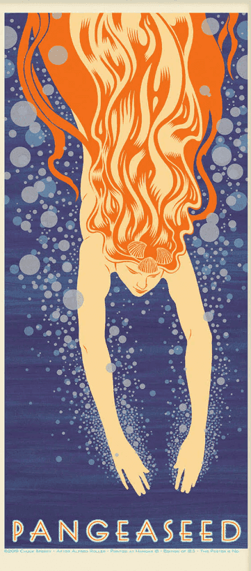 Chuck Sperry, ‘The Diver (Cream)’, 2019, Print, 7-color screen print on cream paper, null, Numbered
