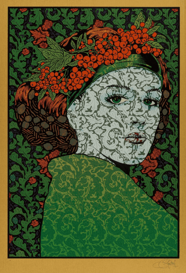 Chuck Sperry, ‘The Sphinx’, 2018, Print, 7 color silkscreen on paper, null, Numbered
