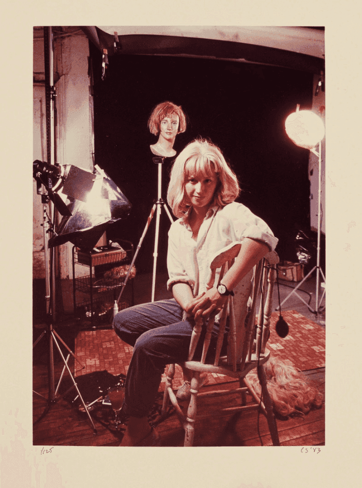 Cindy Sherman, ‘Artist in her Studio’, 1983, Photography, Chromogenic print, null, Numbered, Dated