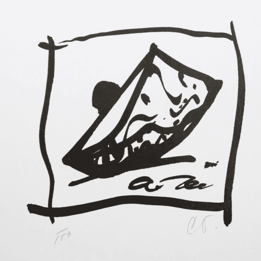 Claes Oldenburg, ‘Piece of Cake’, 1995, Print, Printed letterpress on Somerset, null, 