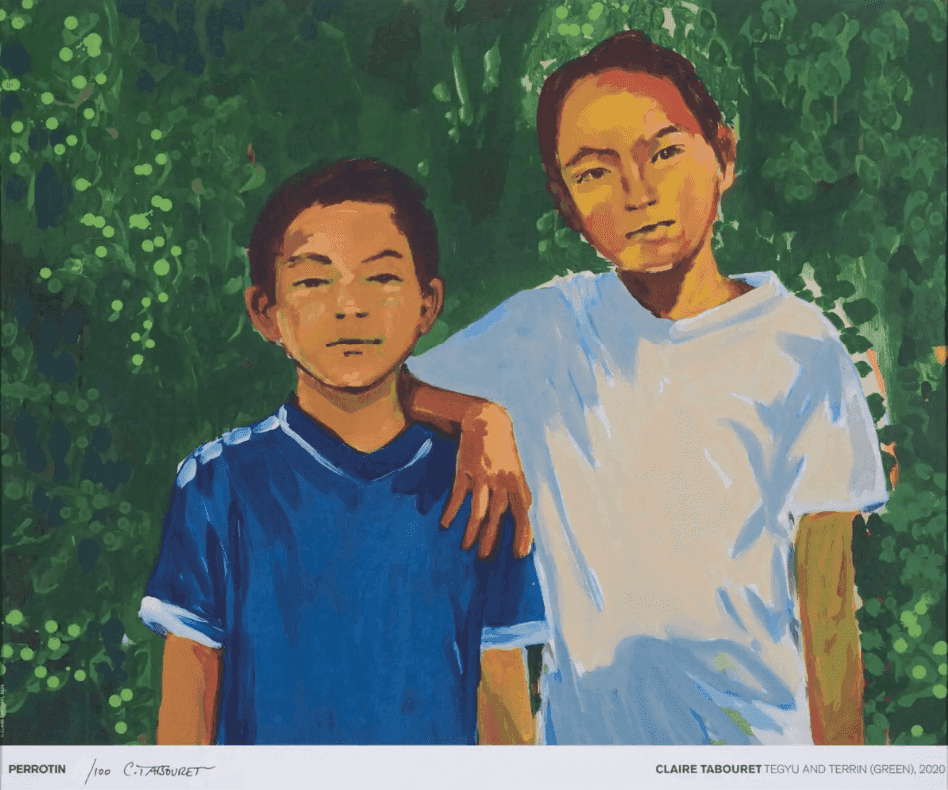 Claire Tabouret, ‘Tegyu & Terrin’, 2025, Print, Offset lithograph, null, Numbered