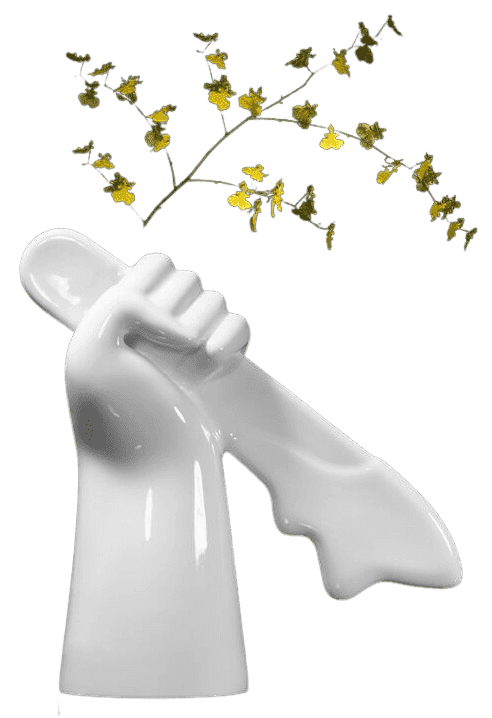 Cleon Peterson, ‘Live To Kill’, 01-12-2021, Sculpture, Matte White Resin, NTWRK, Numbered