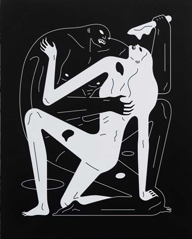 Cleon Peterson, ‘The Tempest’, 25-04-2021, Print, 1 colour screenprint on Legion Sirio Ultrablack 370gsm, Cranbrook Academy Of Art, Numbered