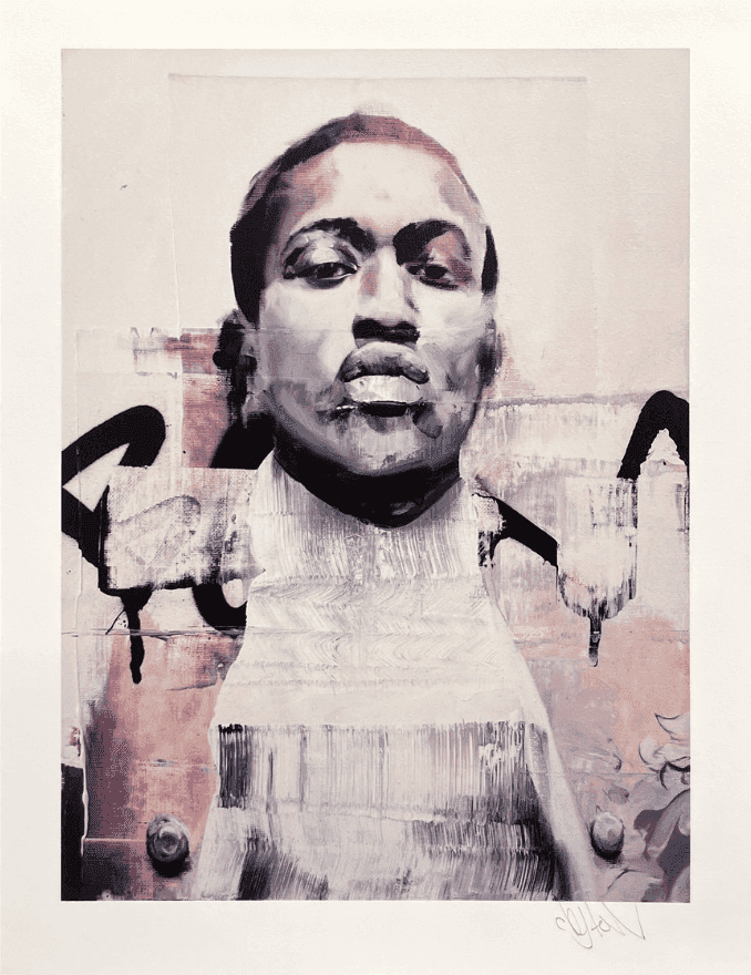 Conor Harrington, ‘A Study for Modern Monarchy’, 2024, Print, Archival pigment print with silkscreen gloss varnish on Somerset Satin 310gsm, Hungryboy Books, Numbered