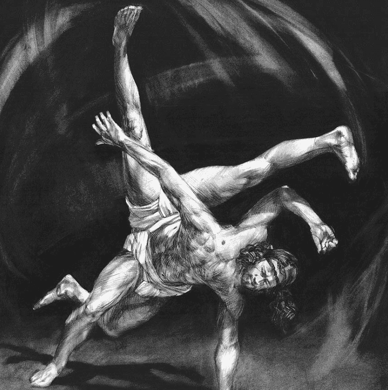 Cosmo Sarson, ‘Breakdancing Jesus - Crazy Legs’, 2011, Print, Archival inkjet print on 300gsm Somerset Satin paper, Self Released, Numbered