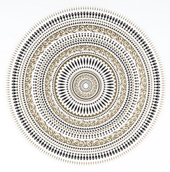 Cryptik, ‘Seven Seas’, 2015, Print, 2-Color Black & Gold Foil Stamping On Hand-Deckled 130lb Neenah Classic Crest Eggshell Fine Art Paper, null, 