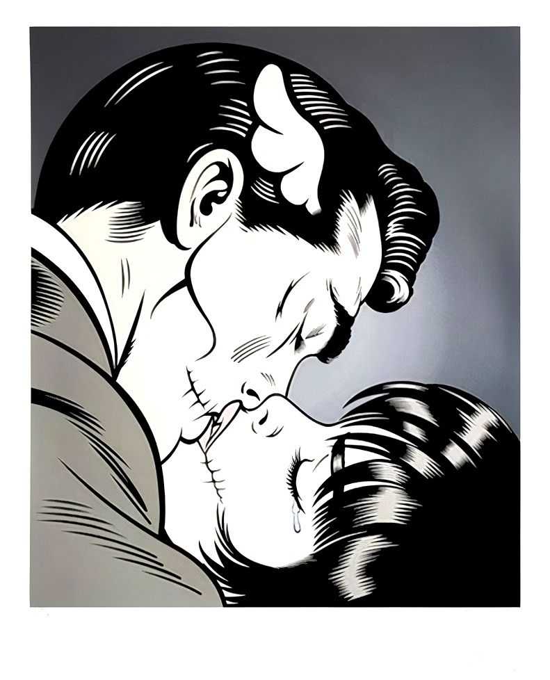 D*Face, ‘Better Than Never (Sepia)’, 06-08-2022, Print, Screenprint, Corey Helford Gallery, Numbered