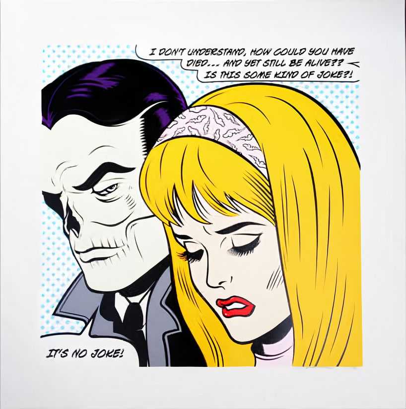 D*Face, ‘No Joke’, 06-06-2013, Print, 9 Colour Silk screenprint on 410gsm High Quality Archival Paper, Stolen Space, Numbered