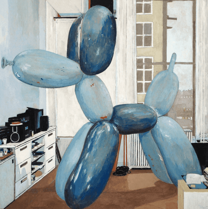 Damian Elwes, ‘Jeff Koons' Studio’, 2021, Print, Archival Ink on Moab paper, null, Dated