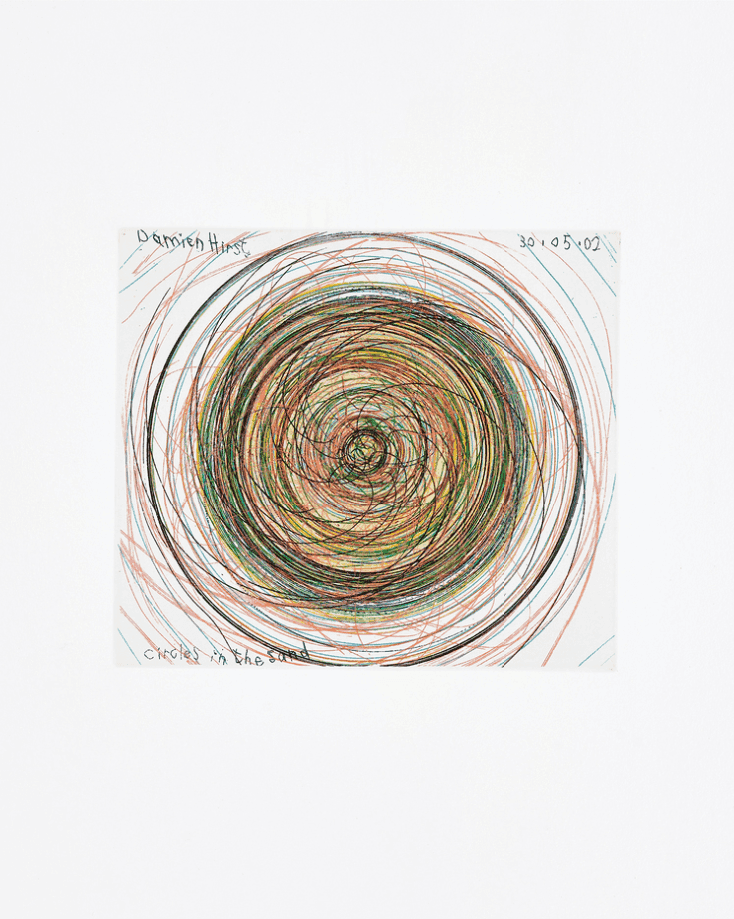 Damien Hirst, ‘Circles In The Sand’, 2002, Print, Etching in colours on Hahnemühle paper, null, 