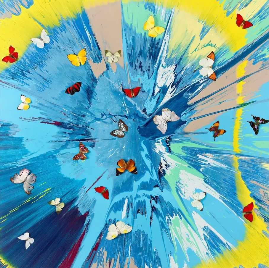 Damien Hirst, ‘H19-3 Luna Chrysalis - The Dreams’, 2025, Print, iasec-mounted Giclée print on aluminium composite panel, HENI, Numbered