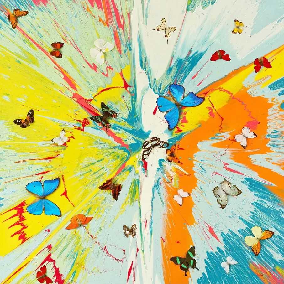 Damien Hirst, ‘H19-4 Transient Ephemera - The Dreams’, 2025, Print, iasec-mounted Giclée print on aluminium composite panel, HENI, Numbered