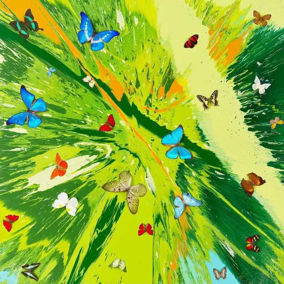 Damien Hirst, ‘H19-5 Heavenly Elysia - The Dreams’, 2025, Print, iasec-mounted Giclée print on aluminium composite panel, HENI, Numbered
