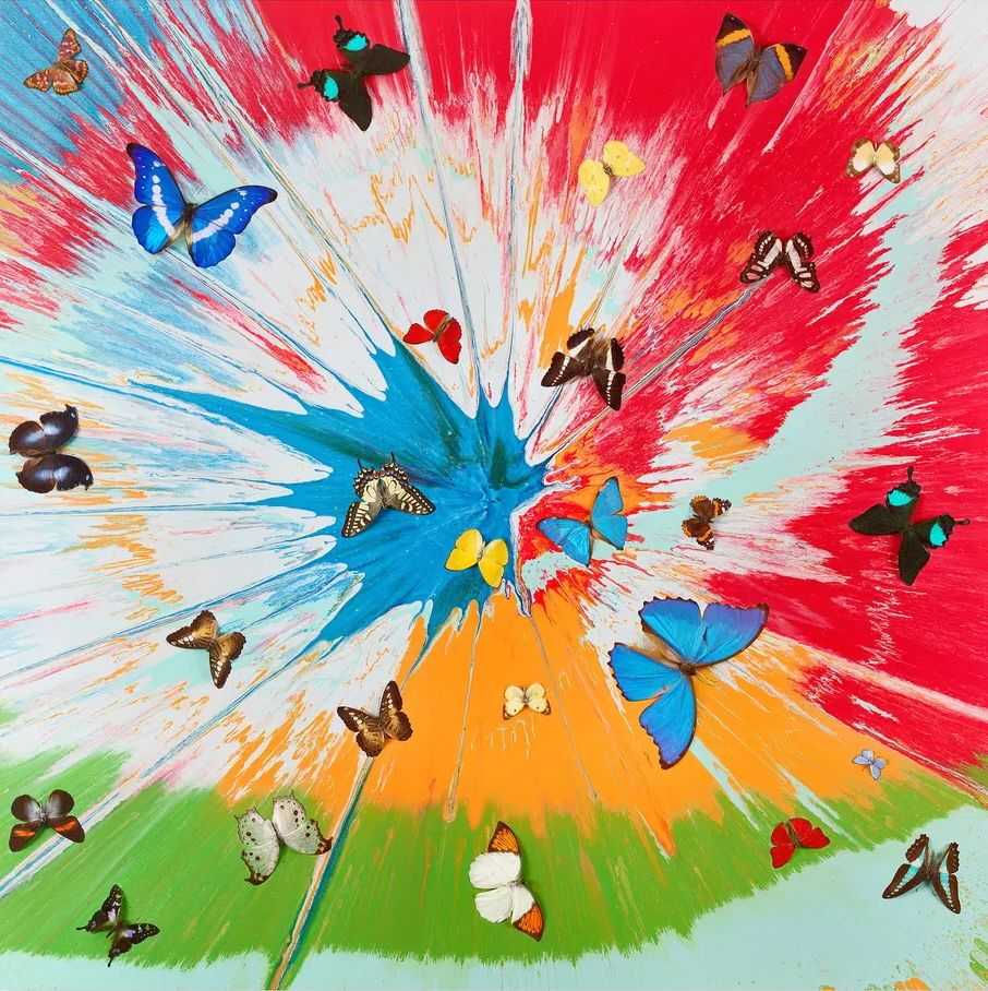 Damien Hirst, ‘H19-8 Ethereal Nymph - The Dreams’, 2025, Print, iasec-mounted Giclée print on aluminium composite panel, HENI, Numbered