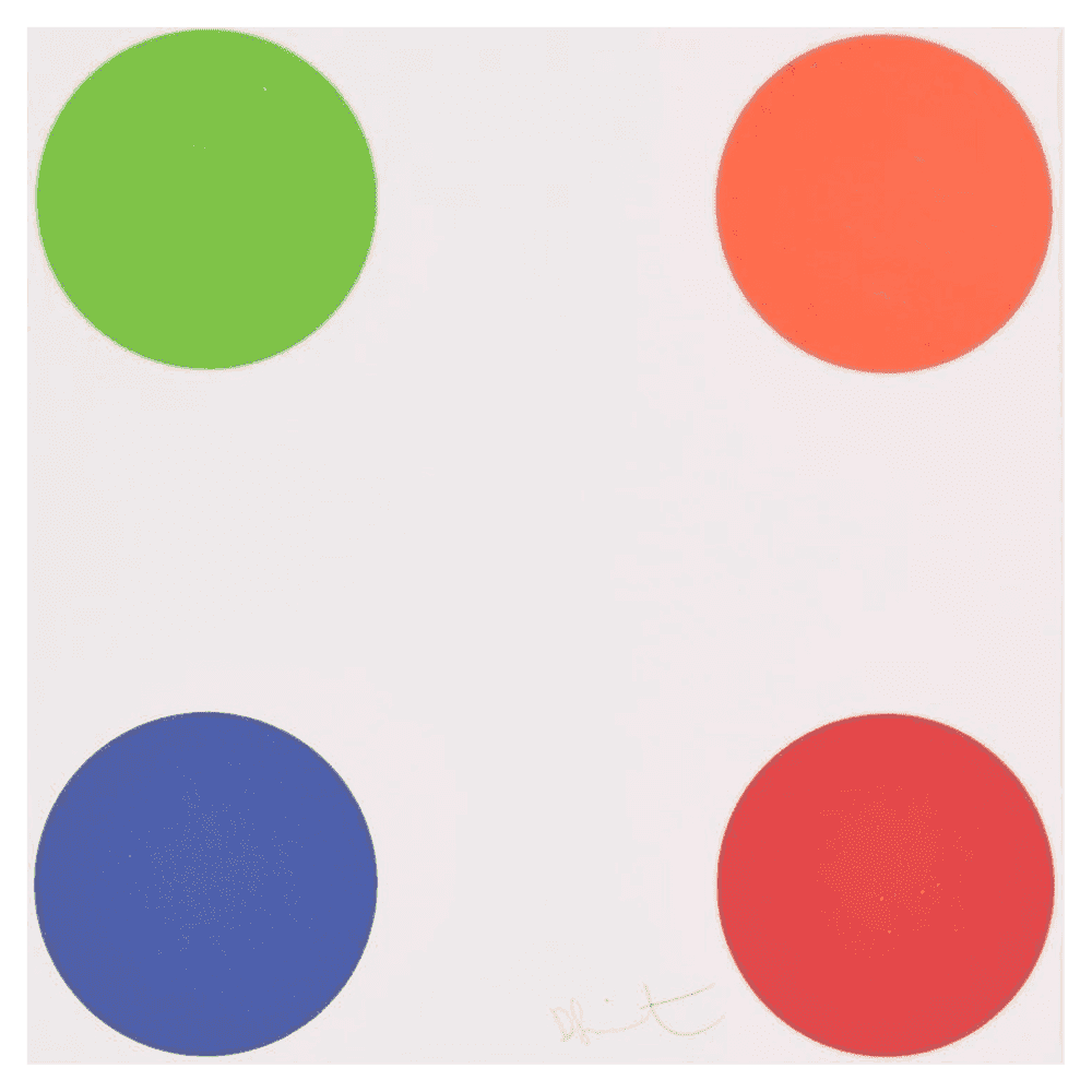 Damien Hirst, ‘Jojoba Bean Oil’, 2012, Print, Woodcut in colours on Somerset paper, null, Numbered