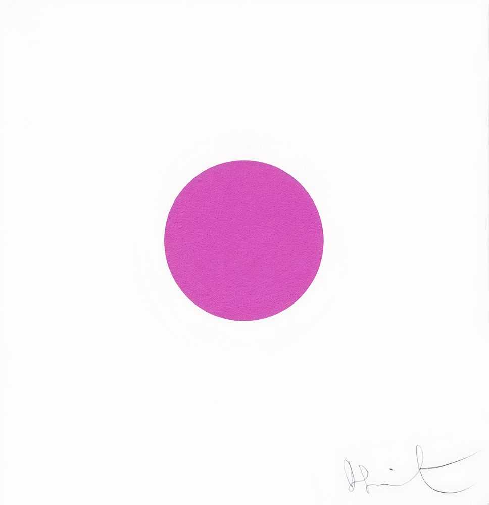 Damien Hirst, ‘Picrotoxin’, 15-02-2012, Print, 2 inch spot woodcut, printed on 410gsm Somerset White Paper, Manifold Editions, Numbered