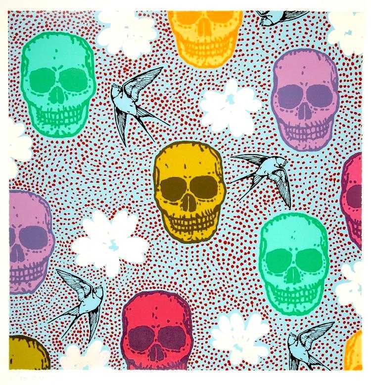 Dan Baldwin, ‘Divine Revelation 1’, 2006, Print, Pigment and screenprint with spot varnish, Harwood King Fine Arts, Numbered