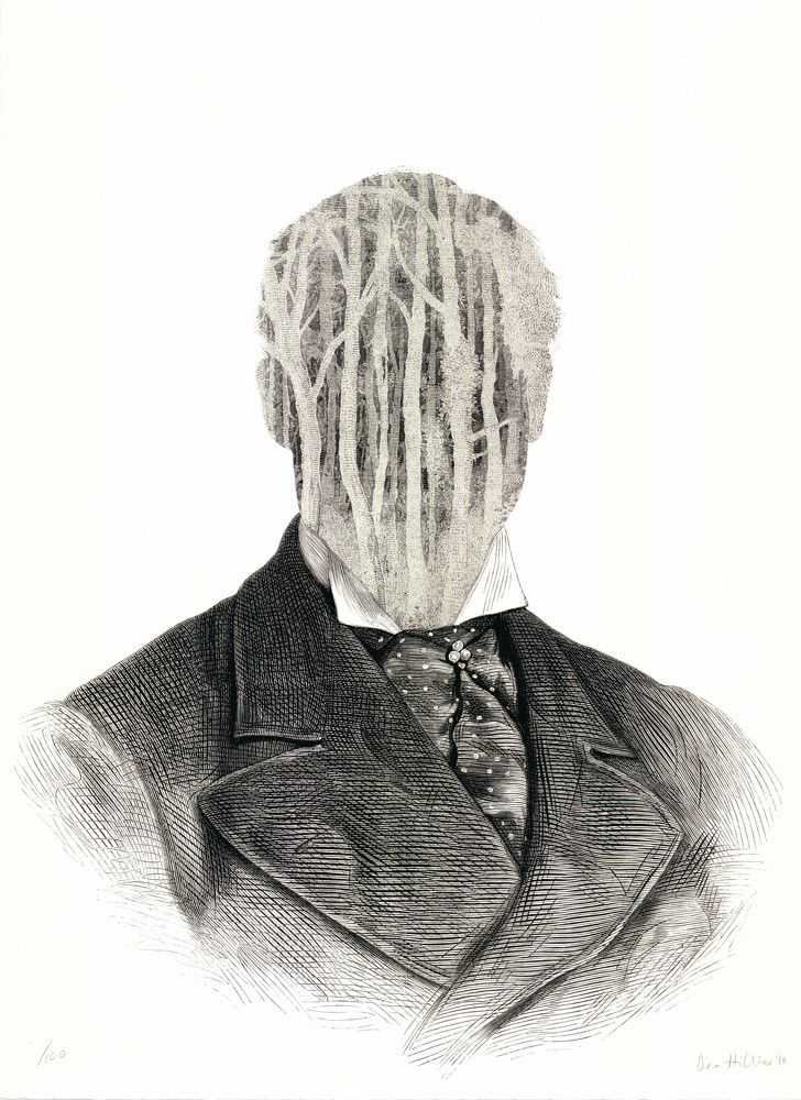 Dan Hillier, ‘Ghost’, 2021, Print, Hand-pulled screen print on 300gsm Somerset soft-white smooth paper, null, Numbered