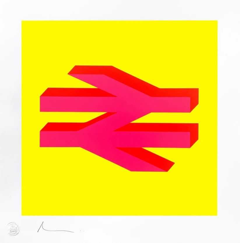 Dave Buonaguidi, ‘BRITISH RAIL’, 2023, Print, 6 Colour Screenprint on Somerset Radiant White 410gsm Paper, null, Numbered