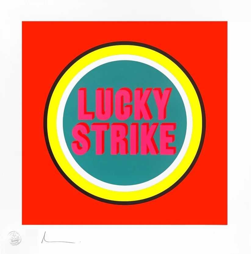 Dave Buonaguidi, ‘LUCKY STRIKE’, 2023, Print, 6 Colour Screenprint on Somerset Radiant White 410gsm Paper, null, Numbered